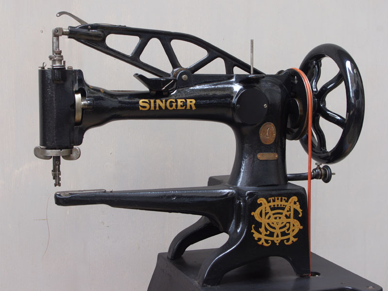 SINGER 29-4 シンガー製 八方 工業用足踏みミシン 足踏みミシン