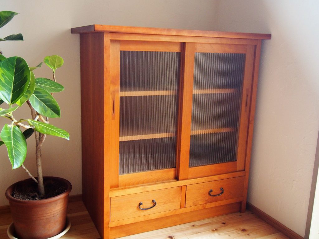 茶箪笥1 - 手作りオーダー家具と木工教室「家具工房treehouse」- 福岡