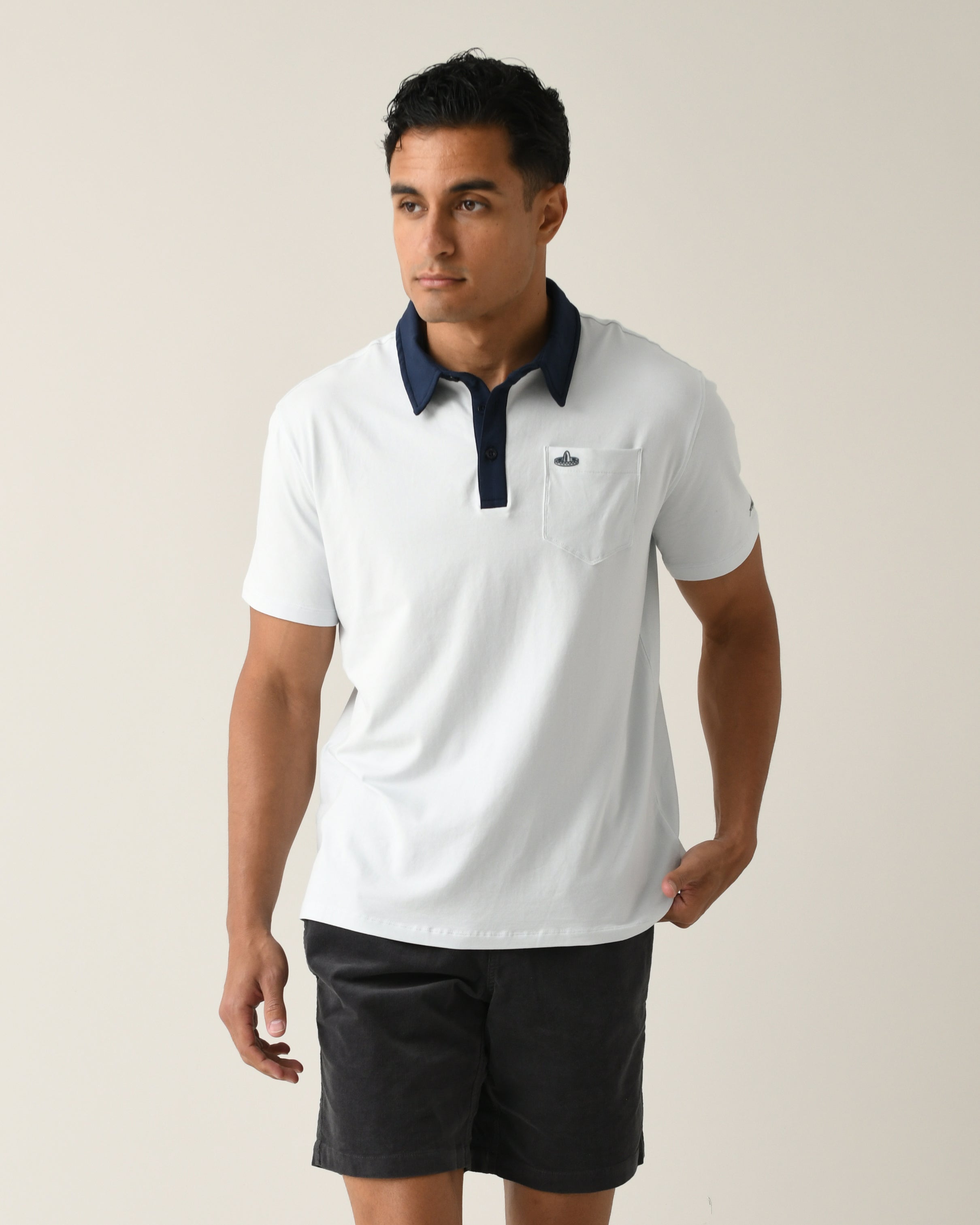 Lee Trevino Signature Series Contrast Trim Polo – Super Mex Golf