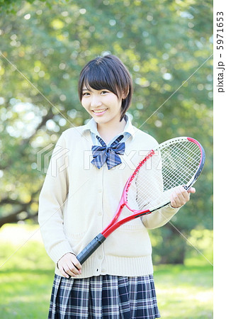 女子高生 部活 イメージの写真素材 [5971653] - PIXTA