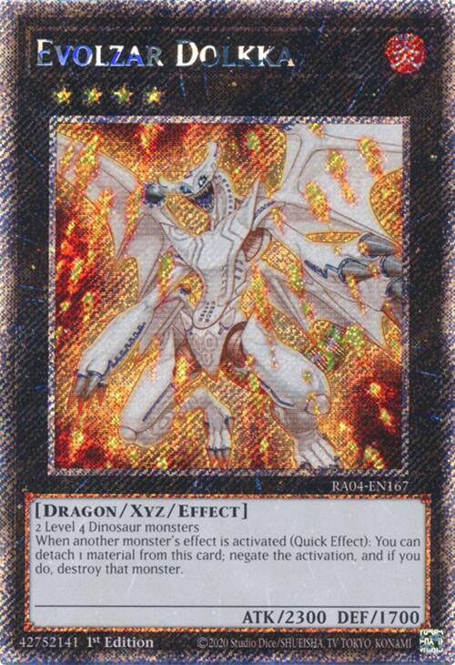 Evolzar Dolkka (Platinum Secret Rare) - Quarter Century Stampede