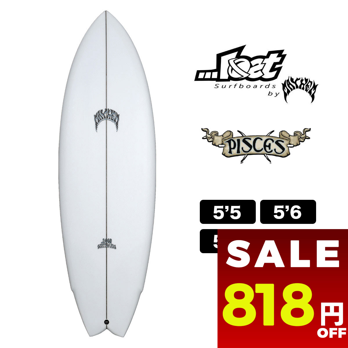 楽天市場】LOST サーフボード（マリンスポーツ｜スポーツ・アウトドア