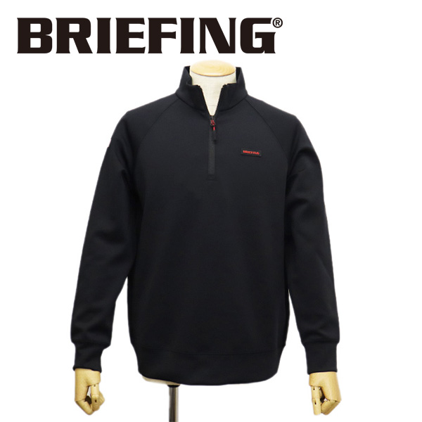 正規取扱店 BRIEFING (ブリーフィング) BBG231M06 MS 3D LOGO HALF ZIP
