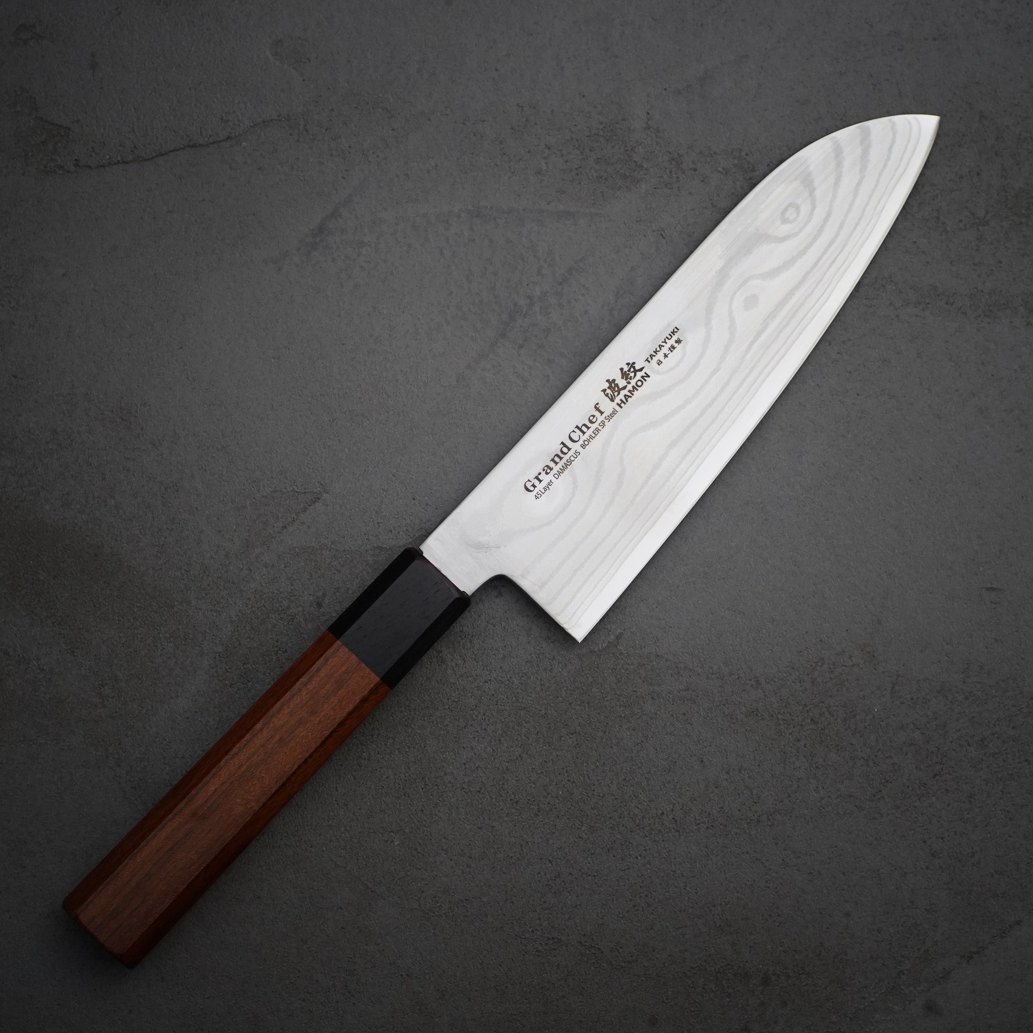 三徳包丁 ダマスカス 160mm スーパーゴールド2 | 堺孝行 日本製 プロ