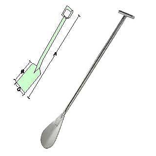 楽天市場】18-8オールステンレスしゃもじ ヘラ型【しゃもじ ステンレス