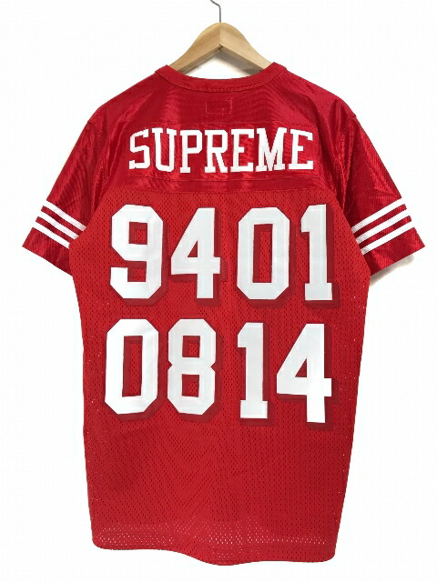 楽天市場】14SS SUPREME Championship Football Top (RED) M