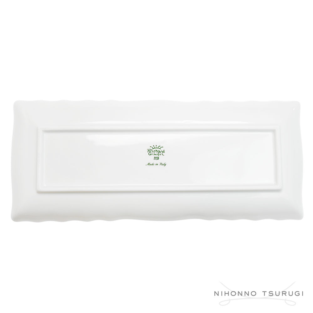 楽天市場】ジノリ1735 ベッキオジノリホワイト 長方形皿 28cmx12cm (旧