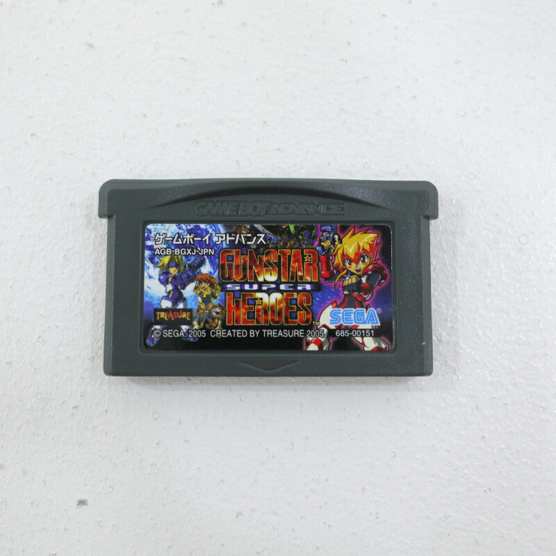 楽天市場】【中古】ガンスタースーパーヒーローズGBA ゲームボーイ