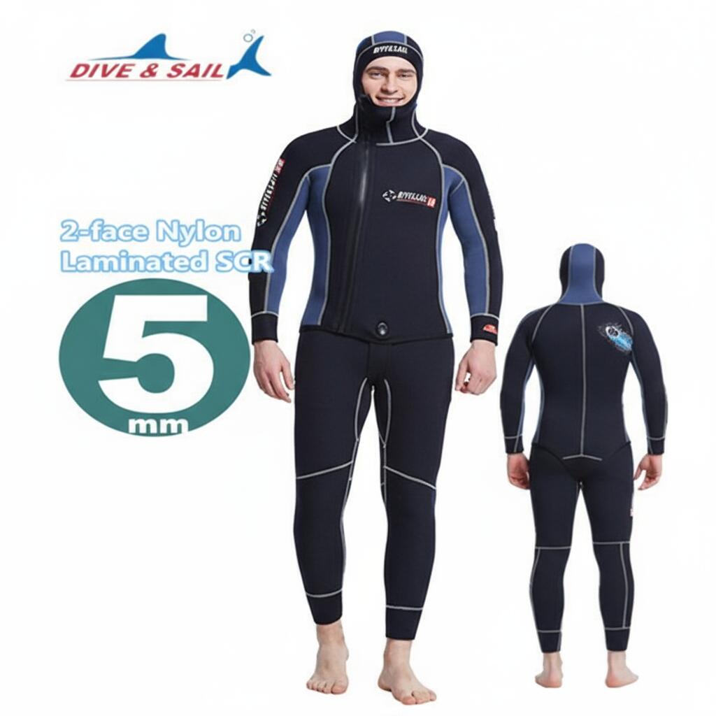 楽天市場】ウエットスーツ 5mm フード付きの通販