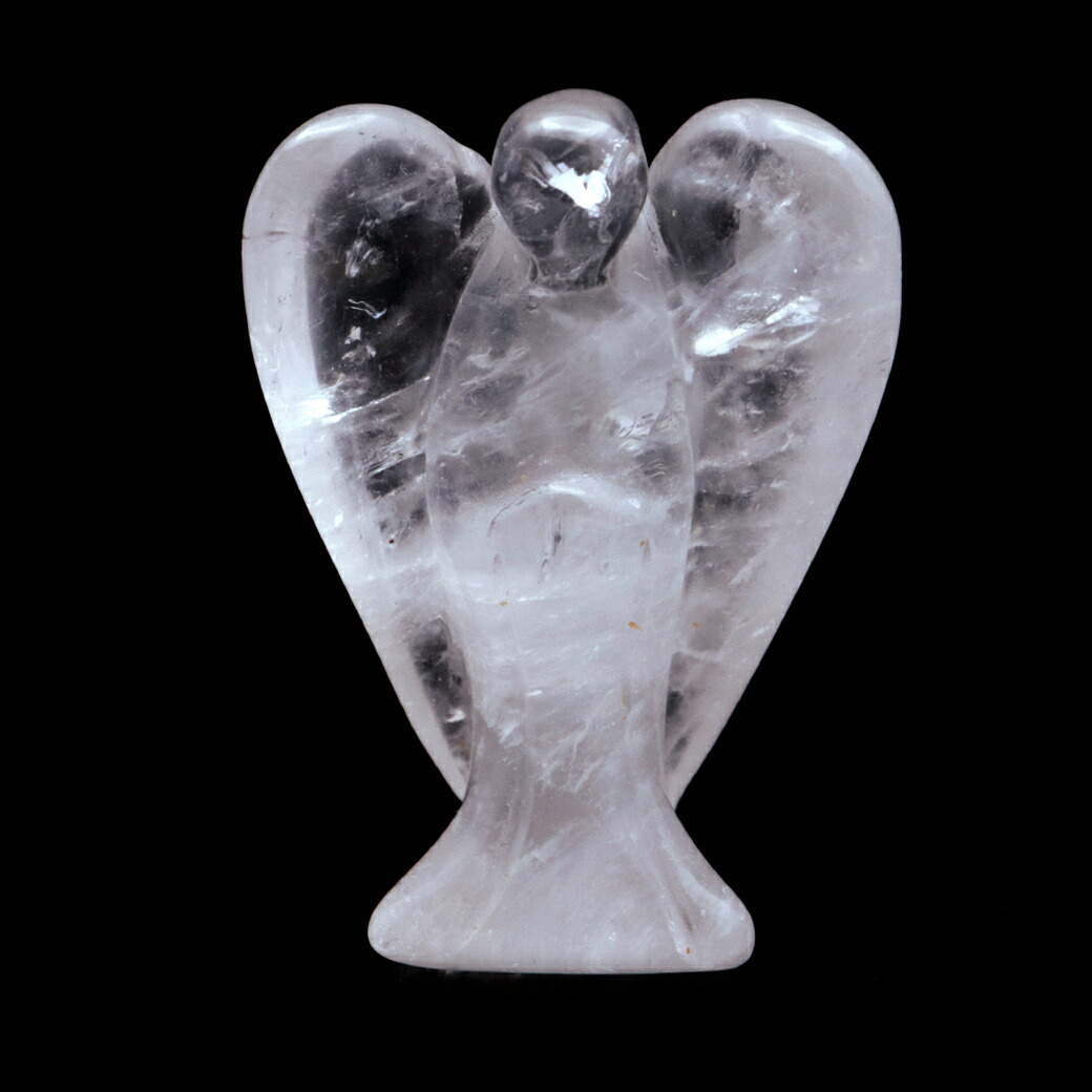 楽天市場】水晶 天使 ヒーリング エンジェル クリスタルクォーツ