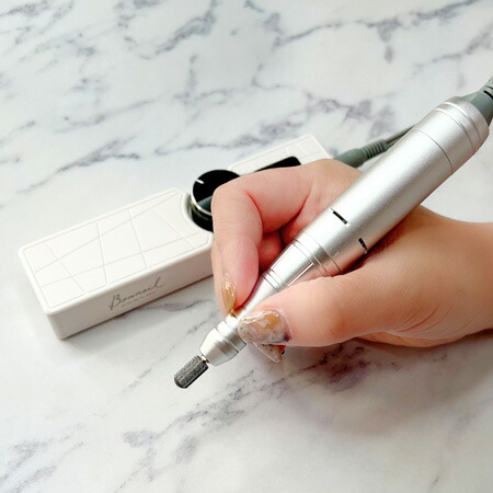 楽天市場】Bonnail ボンネイル ポータブルネイルマシーン ホワイト