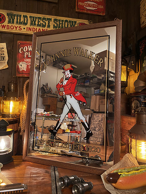 楽天市場】ビッグサイズ パブミラー （ジョニーウォーカー