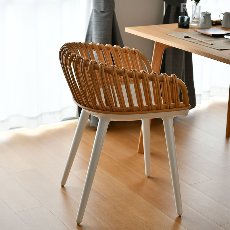 楽天市場】マジス アームチェア サイボーグ ウィッカー クラブ MAGIS