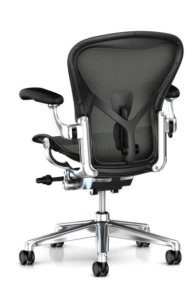 楽天市場】ハーマンミラー アーロンチェア リマスタード Bサイズ