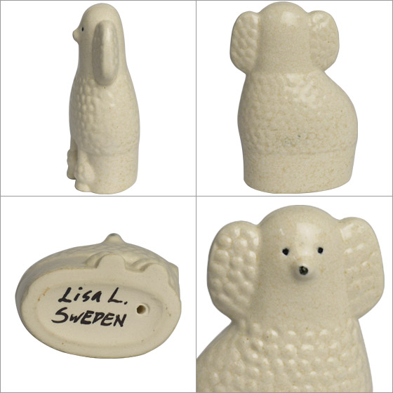 楽天市場】【クーポン4種あり】リサラーソン プードル ミニ 置物 ミニ