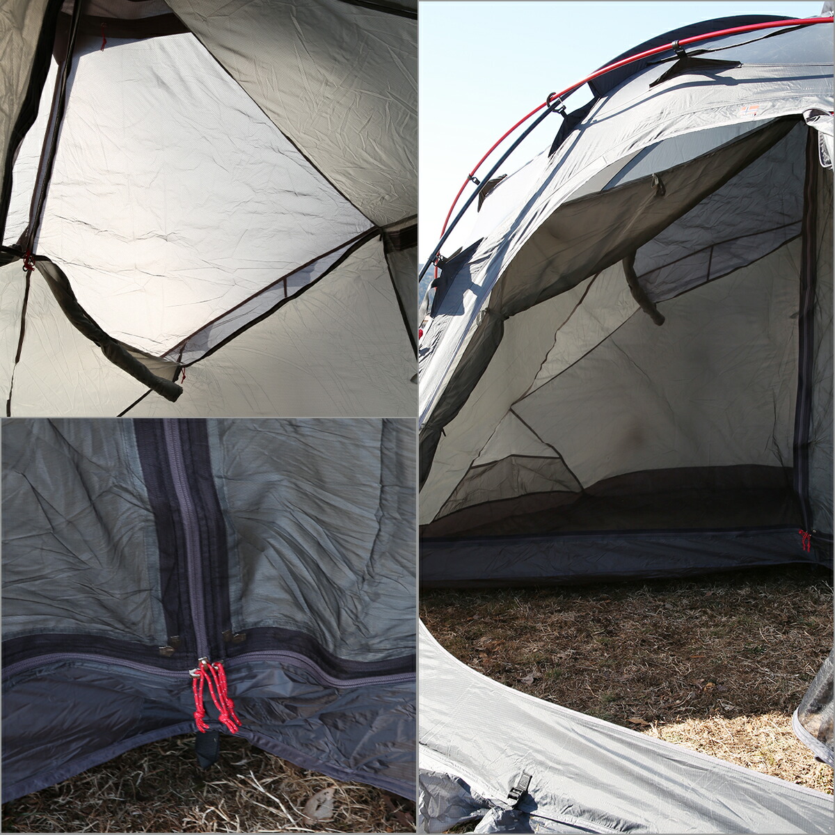 楽天市場】【クーポン4種あり】ノルテント Gamme 6 inner tent ギャム6