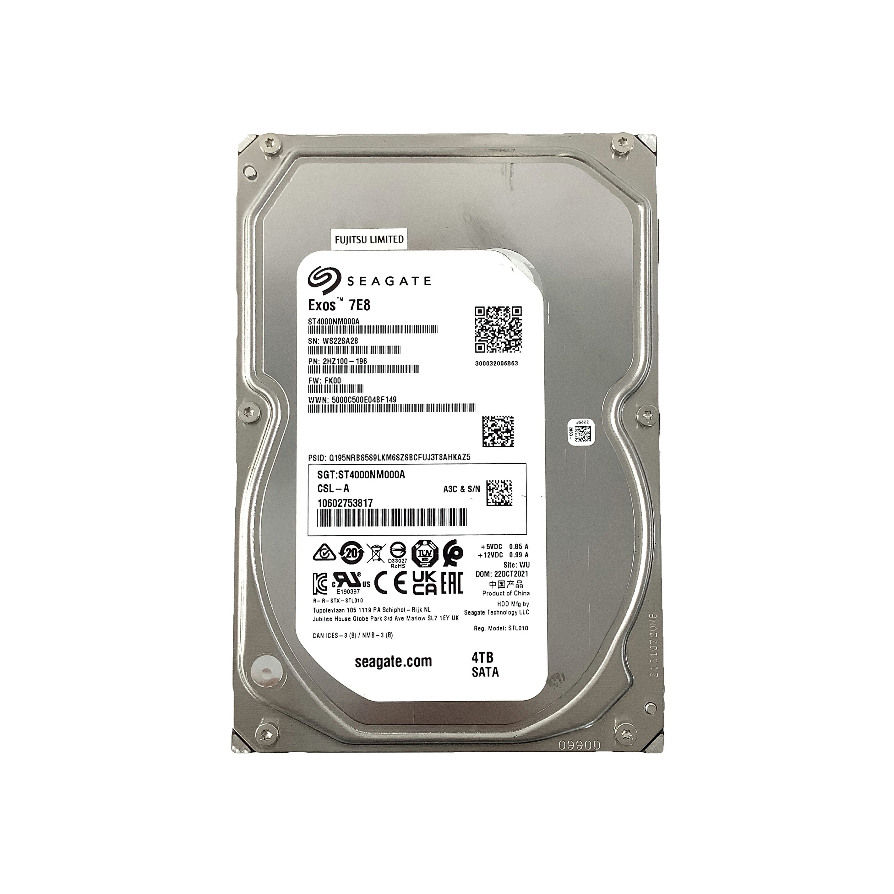 楽天市場】R053-4 TB 3.5 インチ SATA HDD 1点 SEAGATE/HP/WD /TOSHIBA