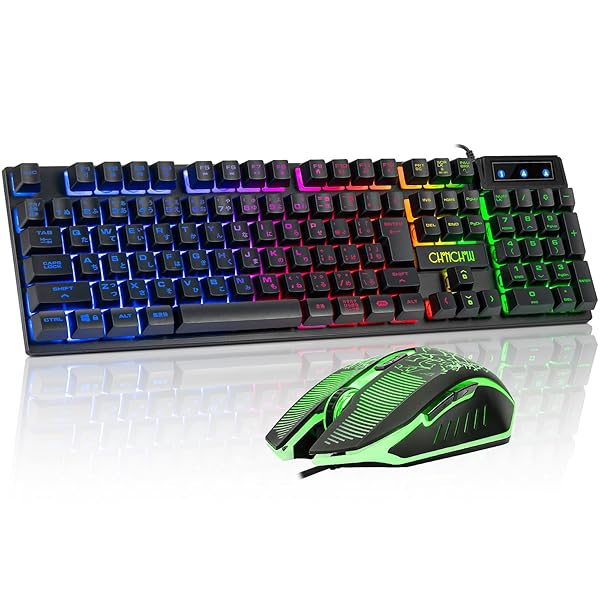 楽天市場】ゲーミングキーボードマウスセット ps4 ps5対応 ゲーミング