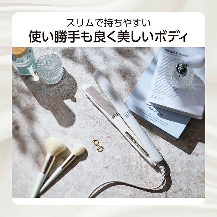 楽天市場】テスコム ヘアーアイロン マイナスイオン ストレート