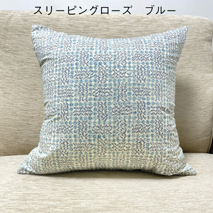 楽天市場】リバティプリント クッションカバー スリーピングローズ