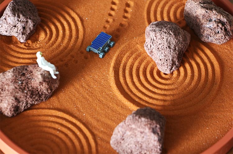 楽天市場】オブジェ Mars Zen Garden マーズ ゼン ガーデン Humango