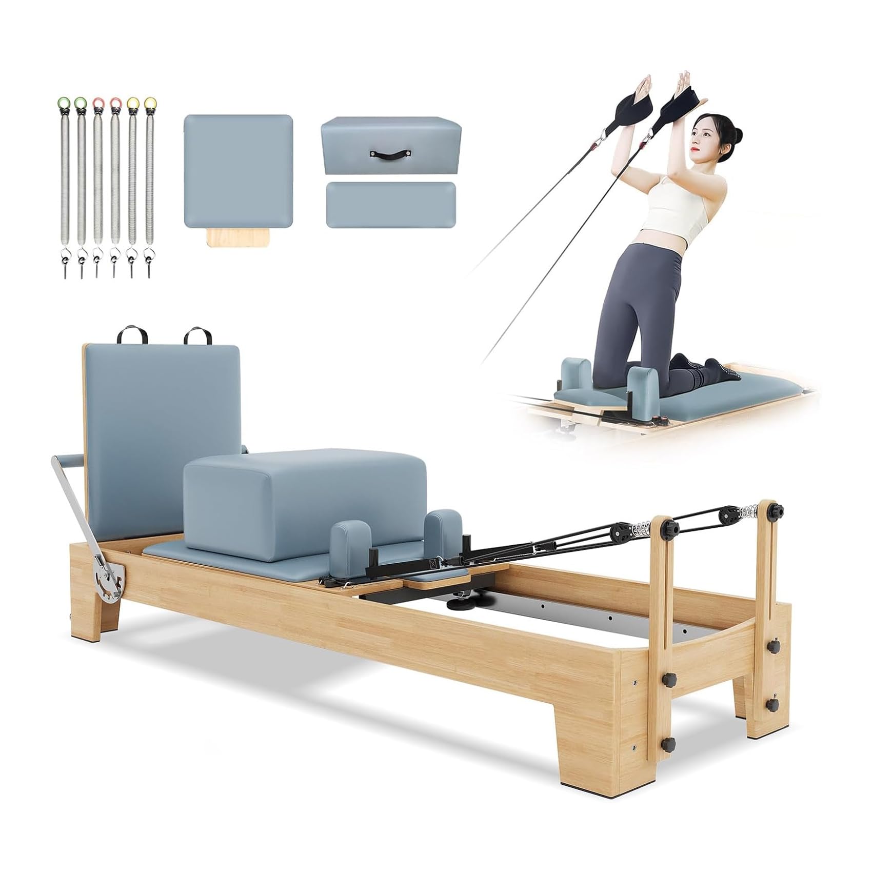 楽天市場】ピラティスリフォームー 折りたたみ ボックス付き pilates