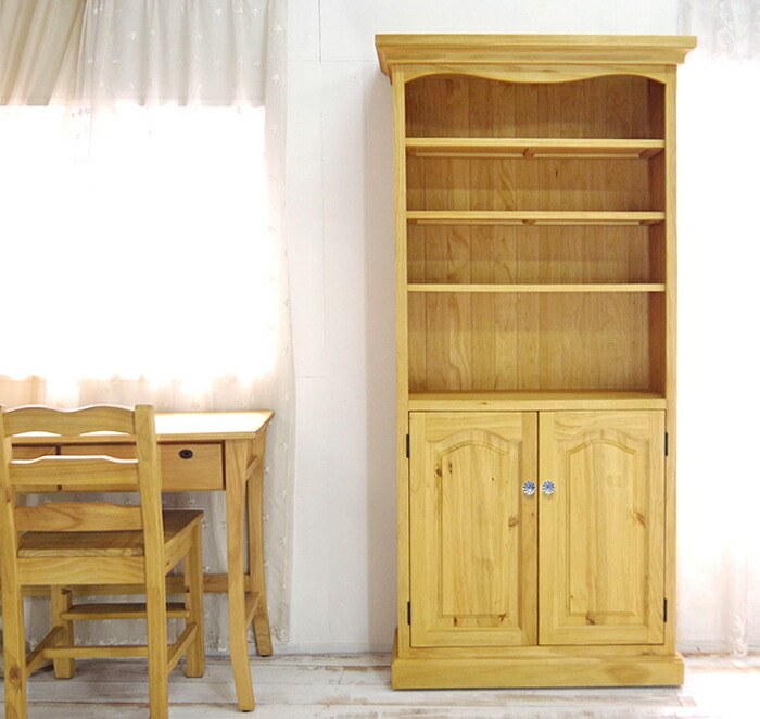 楽天市場】カントリー本箱【カントリー パイン ブックシェルフ KS-05