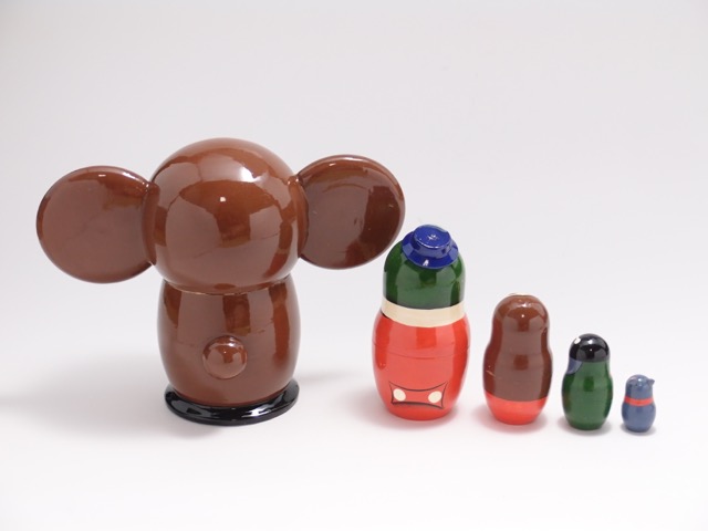 楽天市場】ロシア アニメキャラクター mini マトリョーシカ 5個組