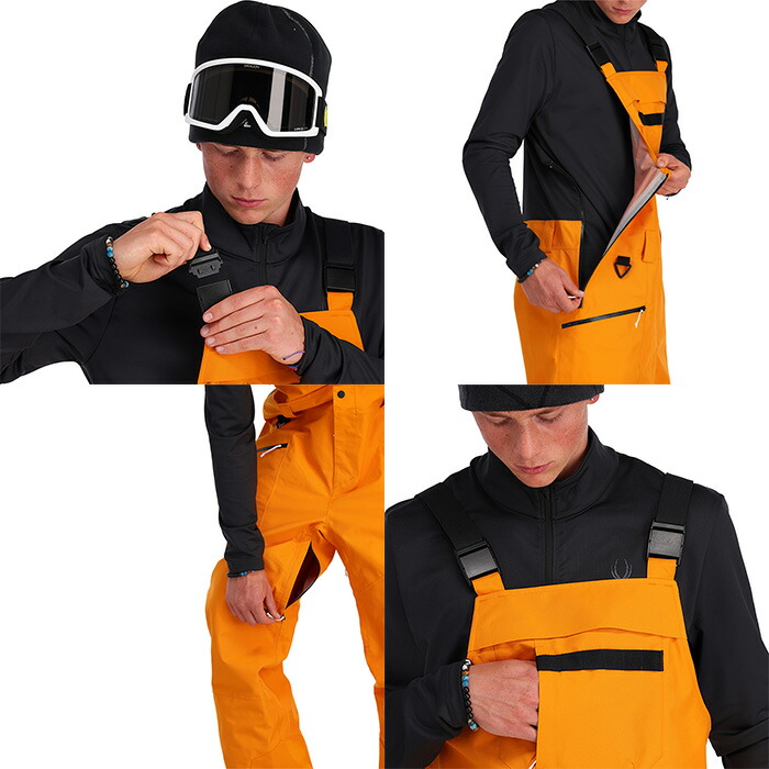 楽天市場】SPYDER スパイダー スノーウェア SANCTION SHELL BIB PANT