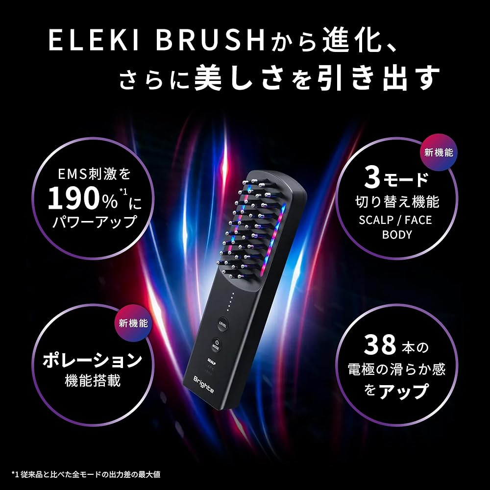 楽天市場】ブライト エレキブラシ+ Brighte ELEKI BRUSH+（新型） 美顔