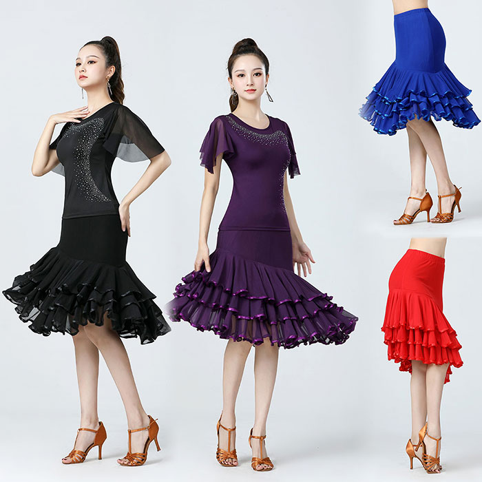 楽天市場】ダンス衣装 レディース社交ダンス モダンダンス レッスン着