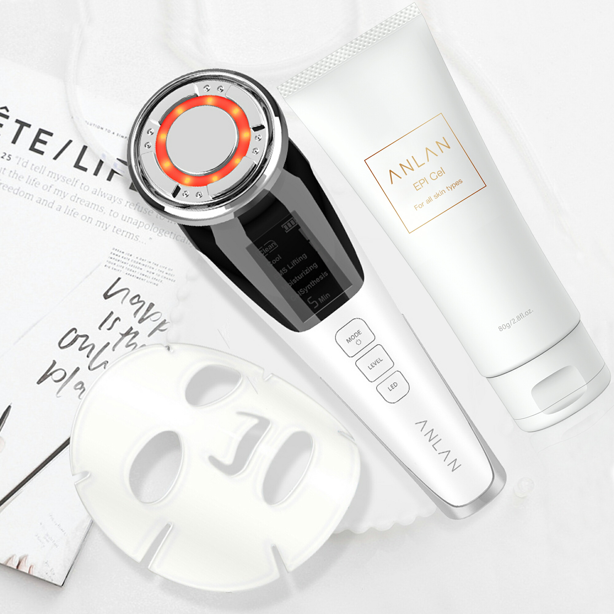 楽天市場】ANLAN 保湿ジェル エピジェル 80g 日本製 男女兼用