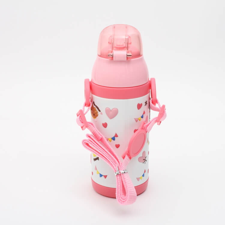 楽天市場】【水筒 ハローキティ】3Dワンプッシュストローボトル