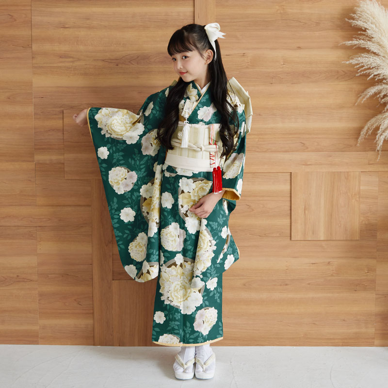 楽天市場】【レンタル】753 七五三 着物 7歳 フルセット 女の子
