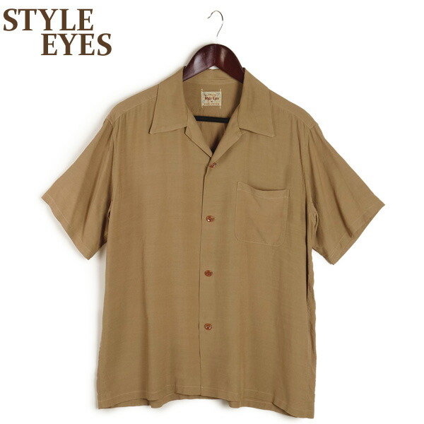 楽天市場】STYLE EYES スタイルアイズ レーヨン ボーリングシャツ