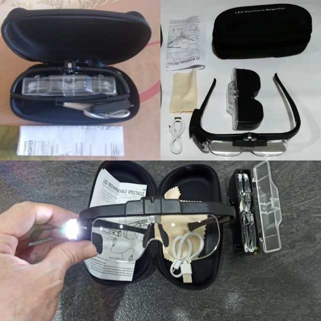 楽天市場】【スーパーSALE10%オフ☆〜11日】メガネ型ルーペ 眼鏡ルーペ