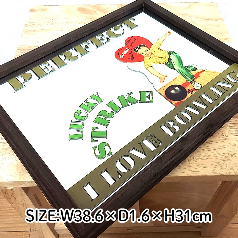 楽天市場】パブミラー おしゃれ 壁掛け アメリカン ミラー 木製