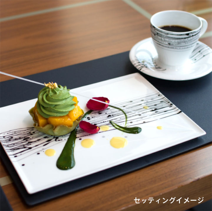 楽天市場】NIKKO 墨の瞬 26.5cm長角皿 コシノヒロコ コラボ 食器