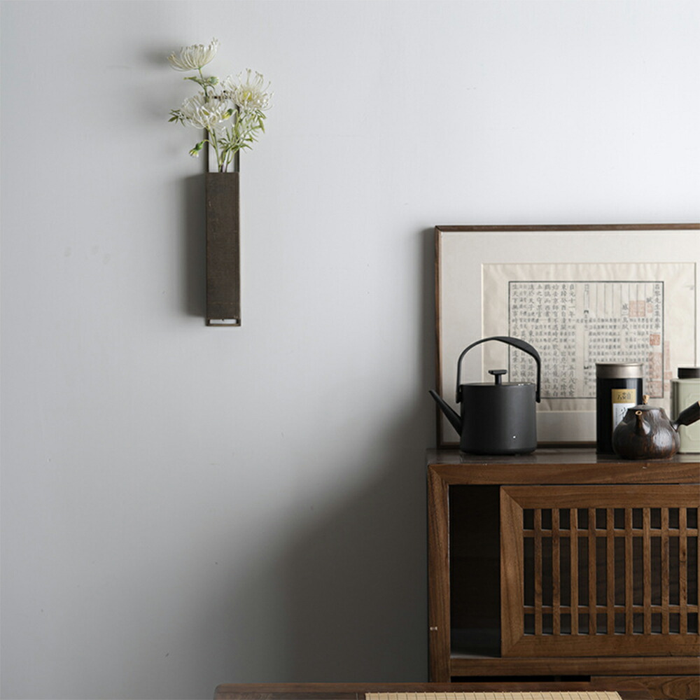 楽天市場】Iron Art 木&鉄 美しく繊細なデザイン 花入れ 壁掛け