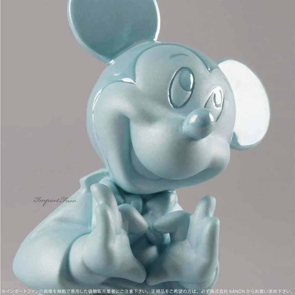 楽天市場】リヤドロ ミッキーマウス ブルー 置物 01009418 LLADRO