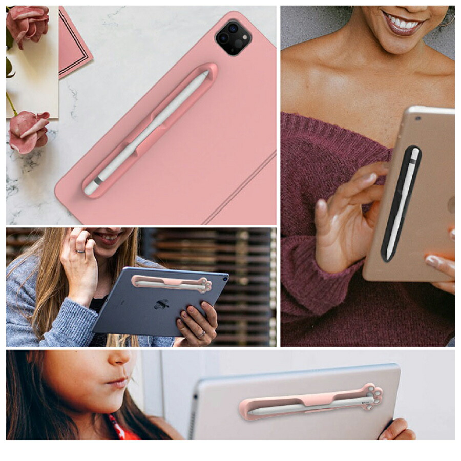 楽天市場】Apple Pencil シリコン ホルダー 全4種 キャット シンプル