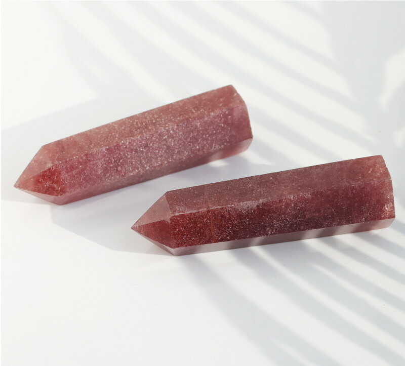 楽天市場】天然石 ストロベリークォーツ ストロベリークオーツ 苺水晶