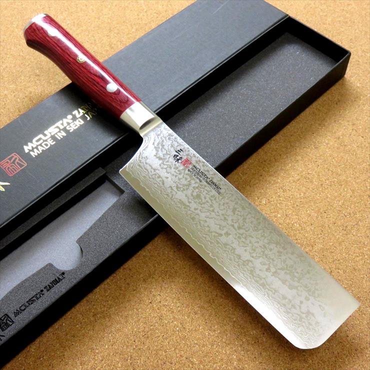 三昧MCUSTA ZANMAI 別誂 中華包丁 VG10ダマスカス 18cm 新定番】三昧