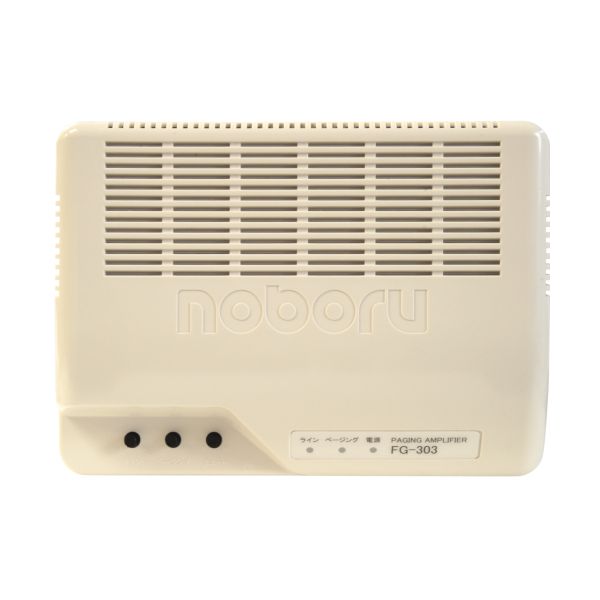 楽天市場】ノボル電機 壁掛用電話ページングアンプ FG-303 (旧 FG-203C