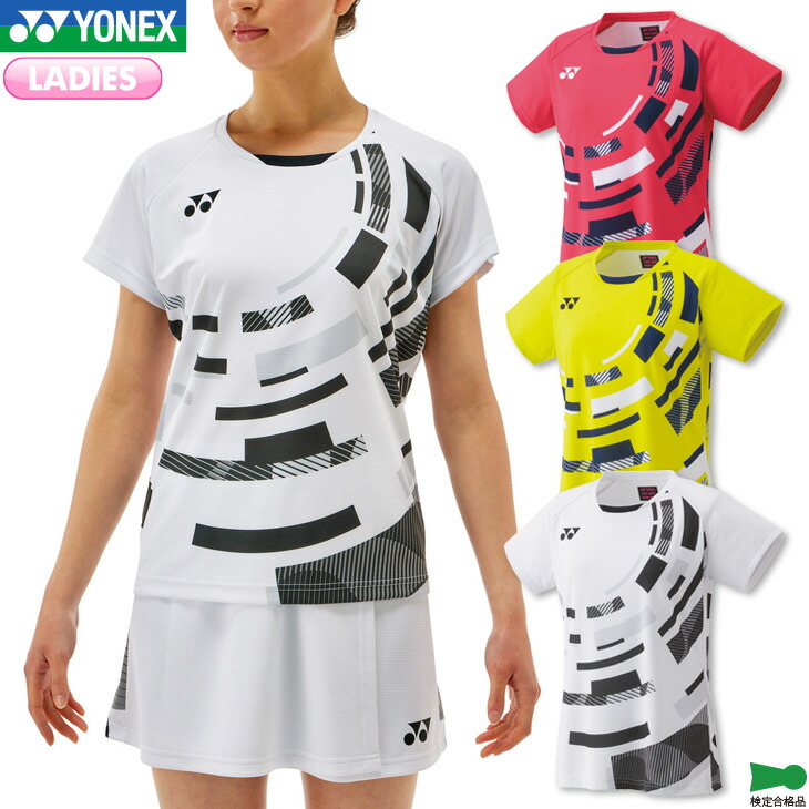 楽天市場】ヨネックス バドミントン レディース ゲームシャツ 20780