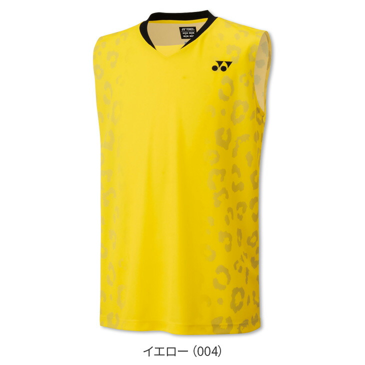 楽天市場】ヨネックス バドミントン ゲームシャツ(ノースリーブ