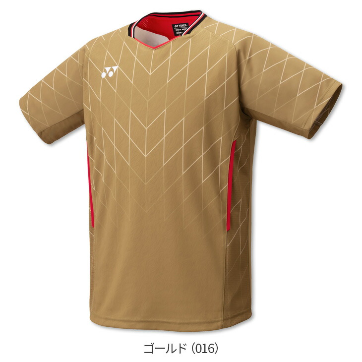 楽天市場】ヨネックス バドミントンウェア ゲームシャツ(フィット