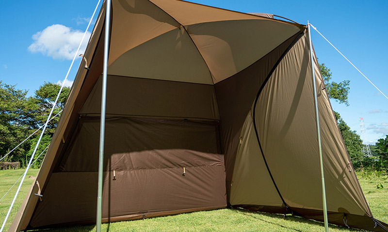 楽天市場】カーサイドシェルター2 Car Side Shelter II(ダークブラウン