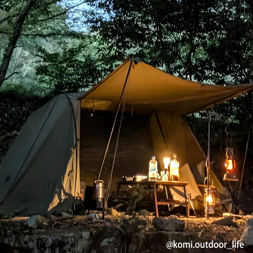 楽天市場】【TOMOUNT公式】TOMOUNT パップテント TC ソロテント