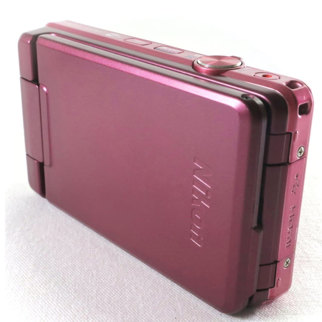 楽天市場】【中古】 美品 NIKON COOLPIX S6900 グロッシーピンク